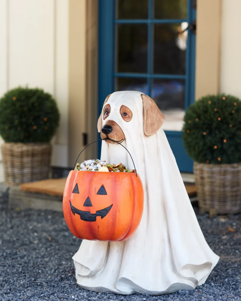 Reporting For Doody 4002354_Outdoor-Life-Size-Ghost-Dog-Candy-Bowl_Lifestyle-10-819x1024 🐕💩 November's Scoop: Reporting For Doody’s Monthly Roundup 🐾 Uncategorized  wi cleanupDog wi cleanup wi Waste Services dog poop Waste Services reporting for doody pooper scooper Poop Patrol Poop Free Pet Waste Management newsletter madison dog poop Dog Friendly Dog 